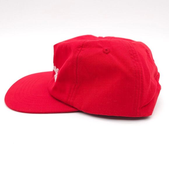 Crooks & Castles Snapback Hat Ball Cap Red Flat Bill Streetwear Embroidered - Picture 3 of 7